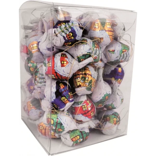 60 Maisonnettes en Chocolat 720 g Abtey 1