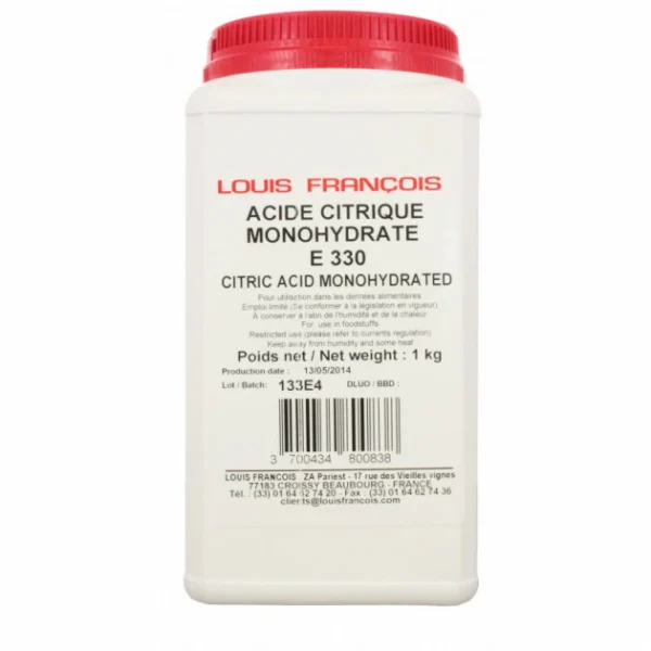 LOUIS FRANCOIS Acide Citrique 1 Kg E330 1