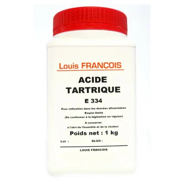 LOUIS FRANCOIS Acide Tartrique 1 Kg E334 3