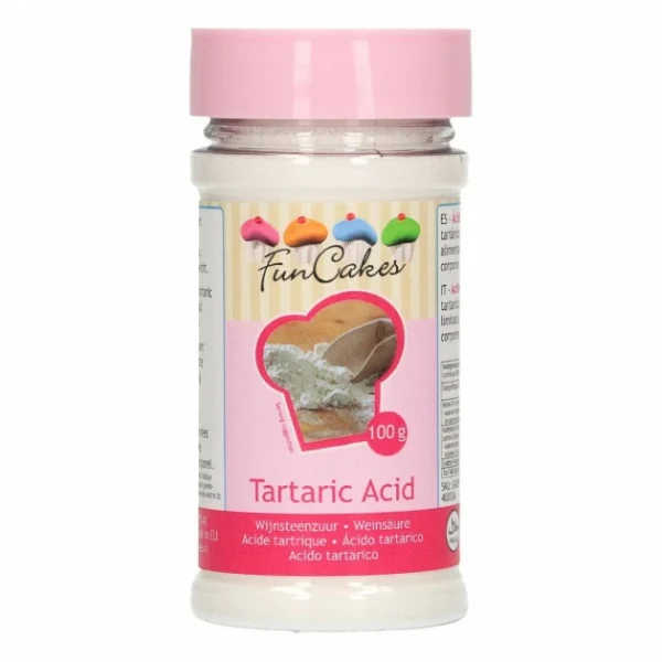 Acide Tartrique 100g Funcakes 1