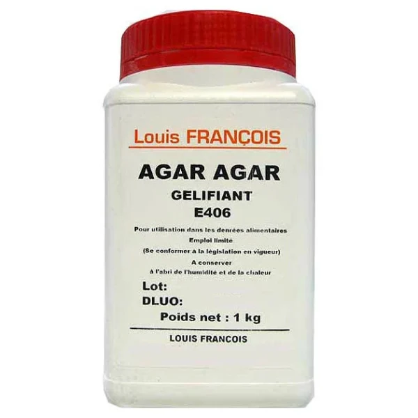LOUIS FRANCOIS Agar-agar Gélifiant 1 Kg Louis François 1