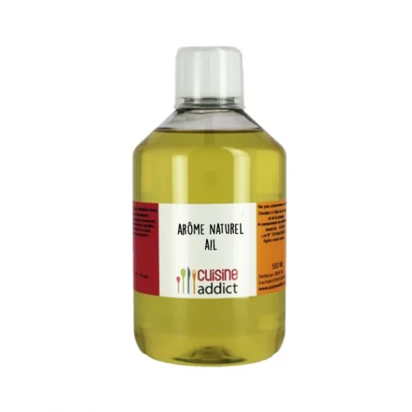 Arôme Alimentaire Naturel Ail 500 Ml Cuisineaddict 1
