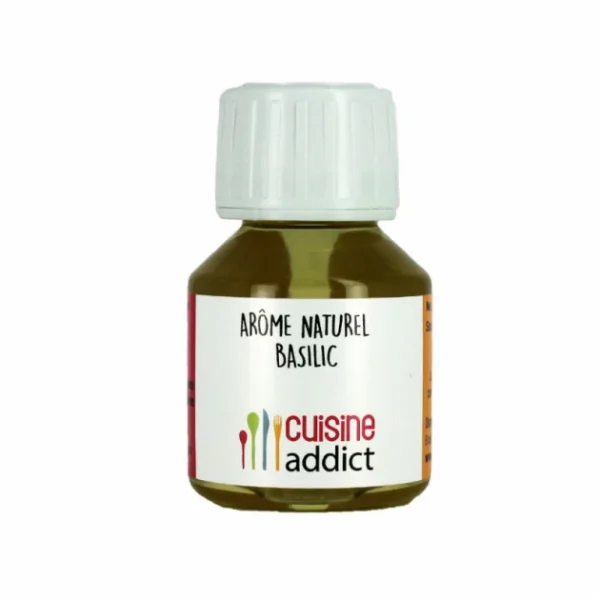 Arôme Alimentaire Naturel Basilic 58ml Cuisineaddict 1