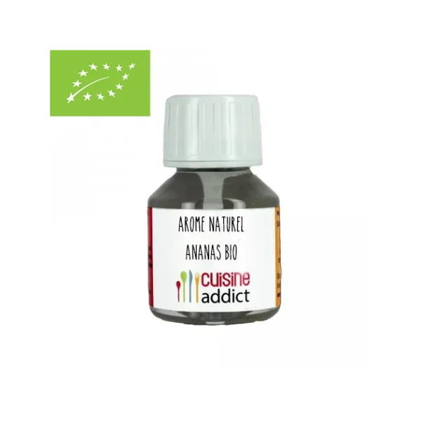 Arôme Alimentaire Bio Ananas 58 Ml Cuisineaddict 1