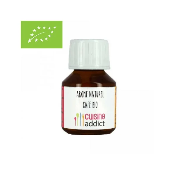 Arôme Alimentaire Bio Café 58 Ml Cuisineaddict 1