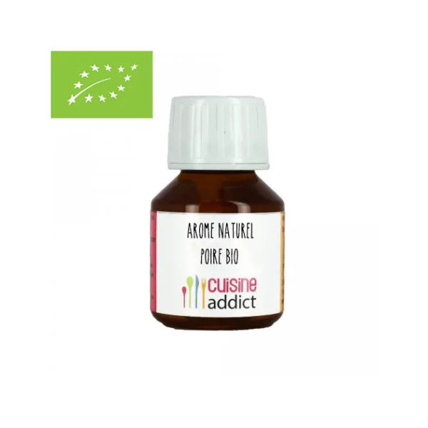 Arôme Alimentaire Bio Poire 58 Ml Cuisineaddict 1
