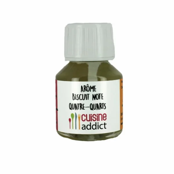 Arôme Alimentaire Biscuit Quatre-quarts 58ml Cuisineaddict 1