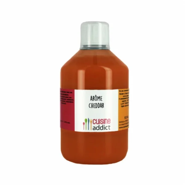Arôme Alimentaire Cheddar 500 Ml Cuisineaddict 1