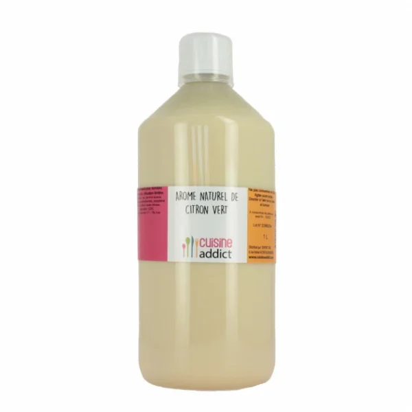 Arôme Alimentaire Naturel Citron Vert 1 L Cuisineaddict 1