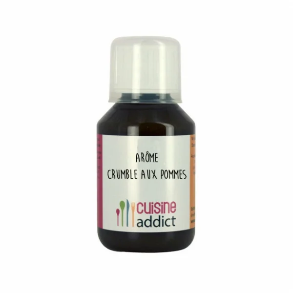 Arôme Alimentaire Crumble Aux Pommes 115 Ml Cuisineaddict 1