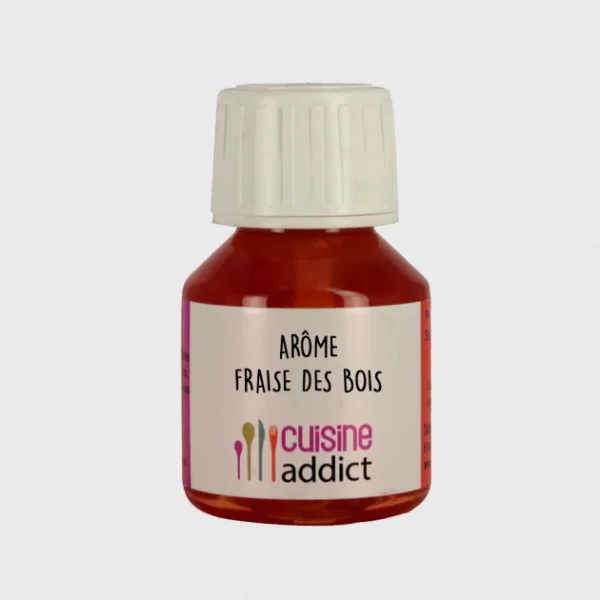 Arôme Alimentaire Fraise Des Bois 58 Ml Cuisineaddict 1