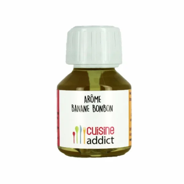 Arôme Alimentaire Banane Bonbon 58 Ml Cuisineaddict 1