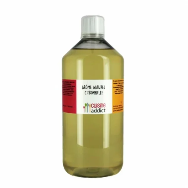 Arôme Alimentaire Naturel Citronnelle 1 L Cuisineaddict 1