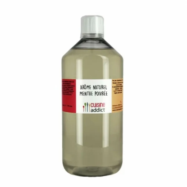 Arôme Alimentaire Naturel Menthe Poivrée 1L Cuisineaddict 1
