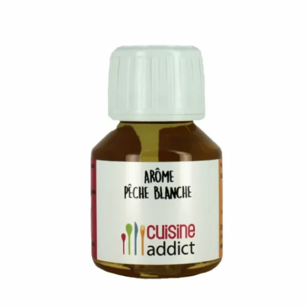 Arôme Alimentaire Naturel Pêche Blanche 58ml Cuisineaddict 1