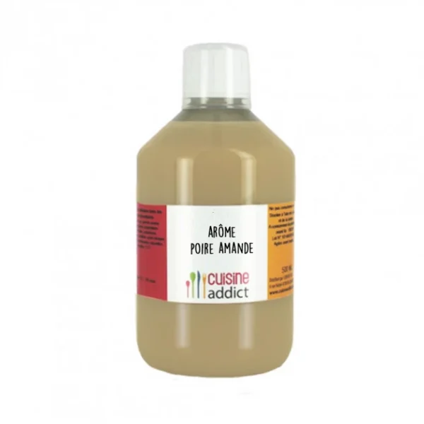 Arôme Alimentaire Poire Amande 500ml Cuisineaddict 1