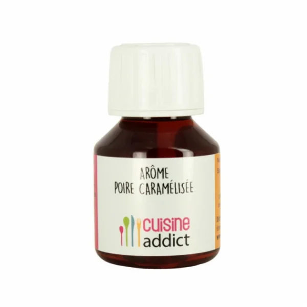 Arôme Alimentaire Poire Caramélisée 58ml Cuisineaddict 1