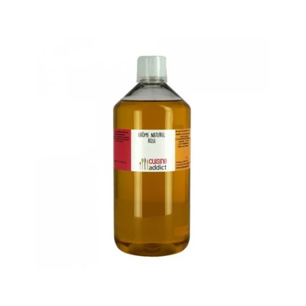 Arôme Alimentaire Naturel Rose 1 L Cuisineaddict 1