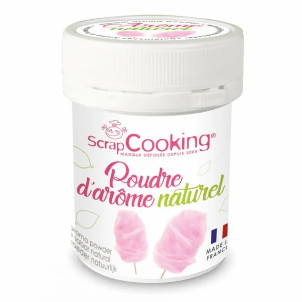 Arôme Naturel En Poudre Barbe à Papa 15g Scrapcooking 1