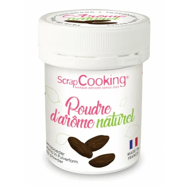 Arôme Naturel En Poudre Fève Tonka 12 G Scrapcooking 1