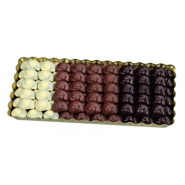 Assortiment Escargot Chocolat Praliné 3 kg Hamlet 1