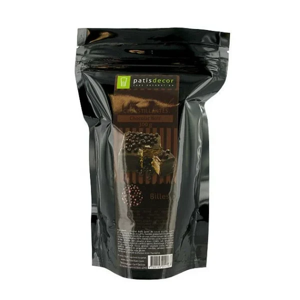 Billes de Céréales Croustillantes Chocolat Noir 300 g Patisdécor 1