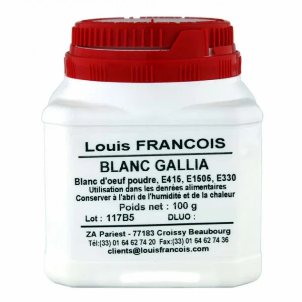 LOUIS FRANCOIS Blanc D’Oeuf Séché Gallia 100 G Louis François 1