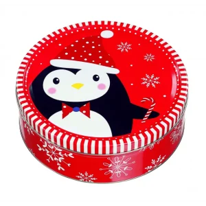 Boîte en Métal Rouge Biscuit de Noël 400 g Hamlet 8