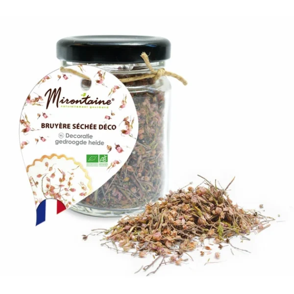 Bruyère Fleurs Séchées Comestibles Bio 11 G Mirontaine 1