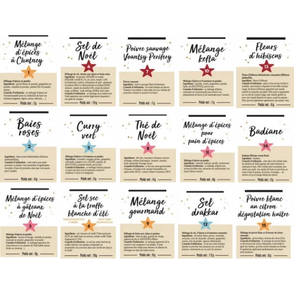 Calendrier De L’avent Des Épices Le Comptoir Colonial 4