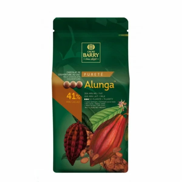 Barry Chocolat Au Lait Alunga 41% 5 Kg 4
