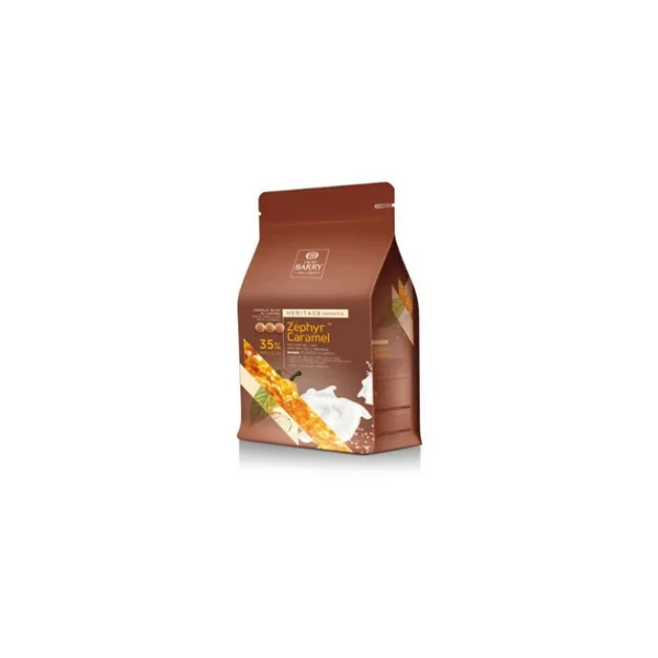 Chocolat Blanc Zéphyr™ Caramel 35% 2,5 Kg Barry 1