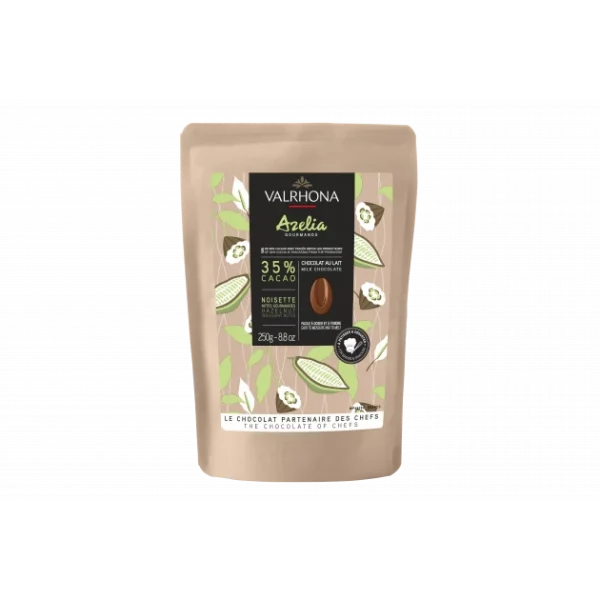 Chocolat De Couverture Lait Azelia 35% 250g Valrhona 1