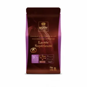Barry Chocolat Lactée Supérieure 38,2% Pistoles 5 Kg 9