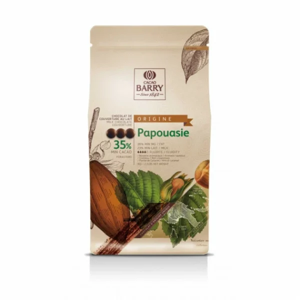 Barry Chocolat Lait Origine Papouasie 35,7% 1 Kg 4