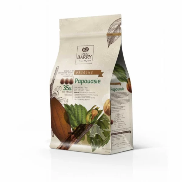 Barry Chocolat Lait Origine Papouasie 35,7% 1 Kg 1