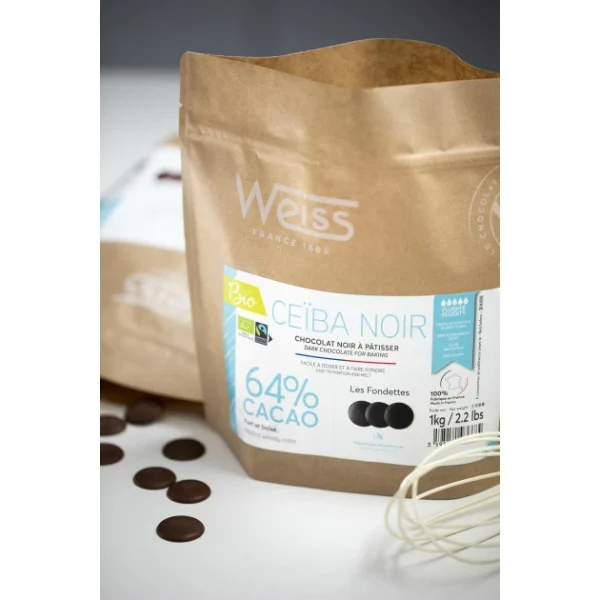 Chocolat Noir Bio 64% Ceïba 1 Kg Weiss 3