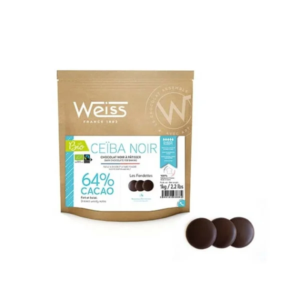 Chocolat Noir Bio 64% Ceïba 1 Kg Weiss 1