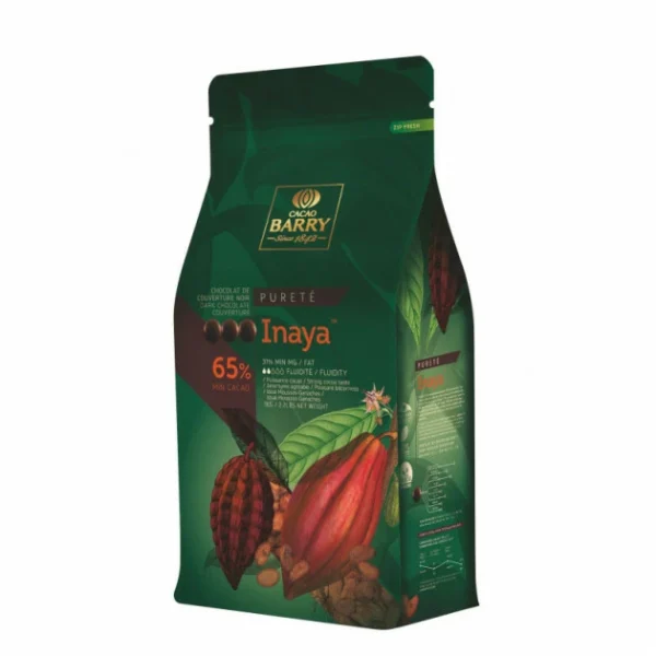 Barry Chocolat Noir Inaya 65% 5 Kg 1