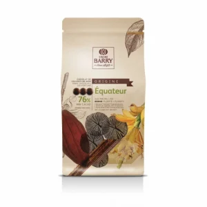 Barry Chocolat Noir Origine Equateur 76% 1 Kg 6