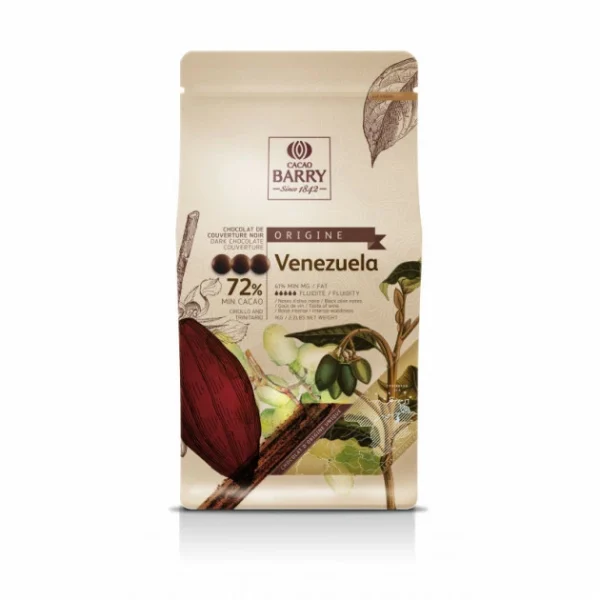 Barry Chocolat Noir Origine Venezuela 72% 1 Kg 3