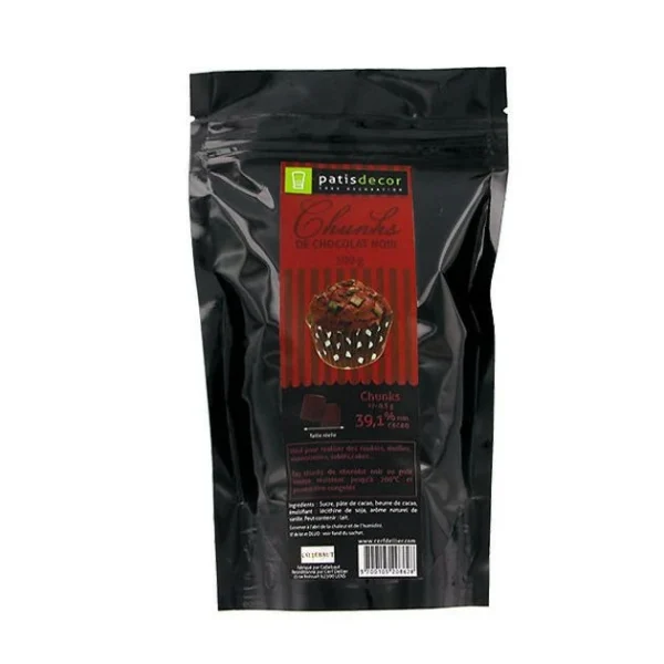 PATISDECOR Chunks Chocolat Noir 250 G Patisdécor 1