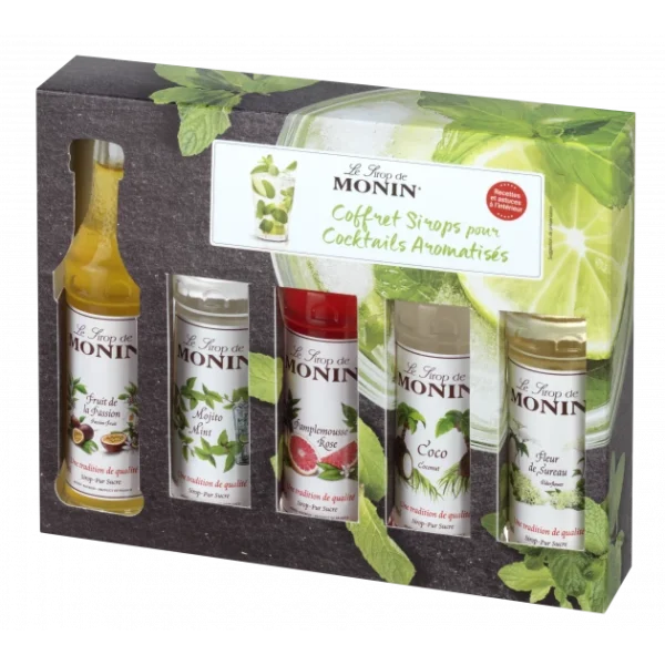 Coffret Dégustation Sirop pour Cocktail 5 cl Monin 1