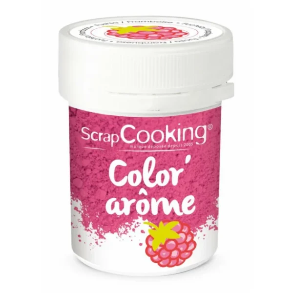 Color’Arôme Rose / Framboise 10g Scrapcooking 1