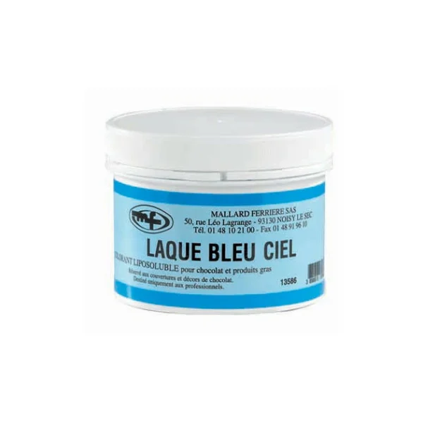 MALLARD FERRIERE Colorant Alimentaire Bleu Ciel E133 Poudre Liposoluble 60g 1