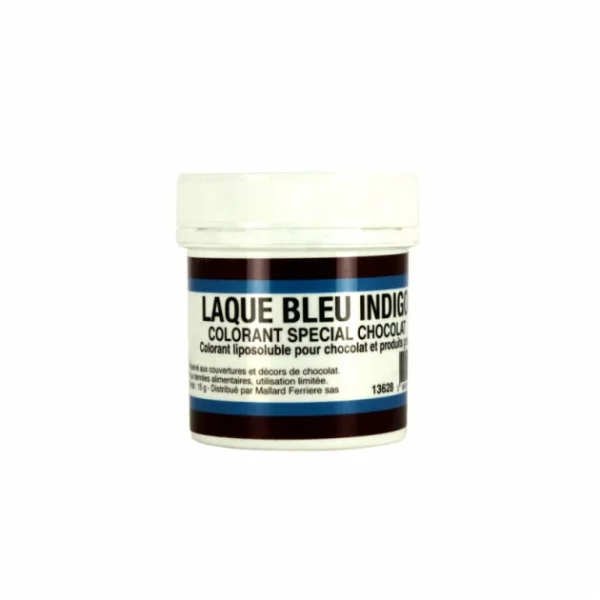 MALLARD FERRIERE Colorant Alimentaire Bleu Indigo E132 Poudre Liposoluble 15g 1