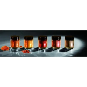 MALLARD FERRIERE Colorant Alimentaire Cuivre Rouge Poudre Scintillante 6