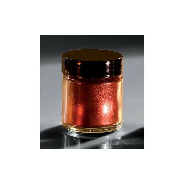 MALLARD FERRIERE Colorant Alimentaire Cuivre Rouge Poudre Scintillante 1