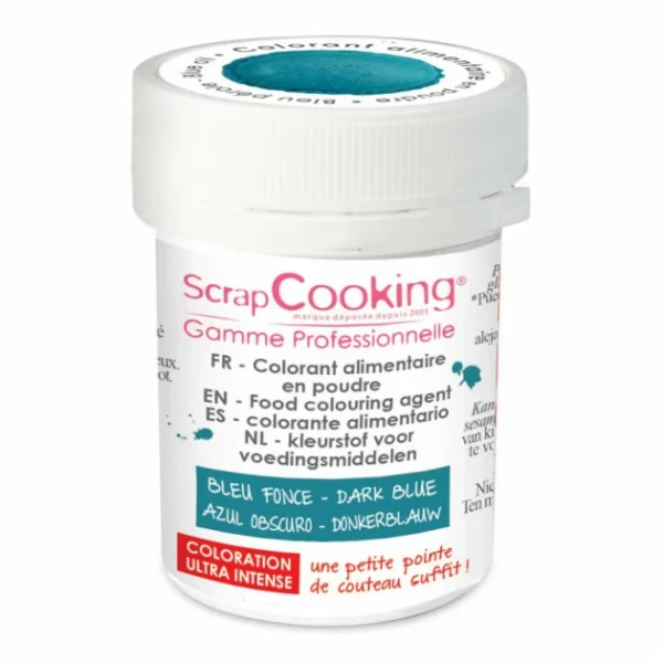 Colorant Alimentaire En Poudre Bleu 5g Scrapcooking 1
