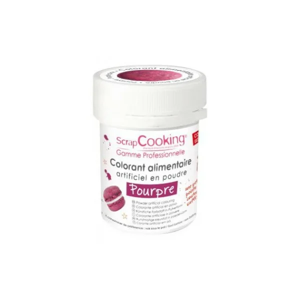 Colorant Alimentaire En Poudre Pourpre 5g Scrapcooking 1